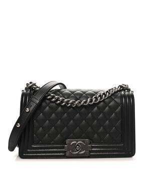 Chanel Caviar Quilted Medium Boy Flap #324185C39B